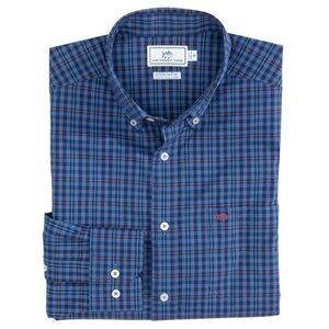 New Southern Tide Sz LG  Coastal Passage Boulder Sport Shirt by Southern Tide